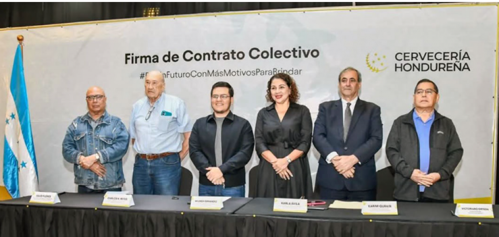 Honduras: Stibys y Cervecera Hondurea firman nuevo contrato colectivo