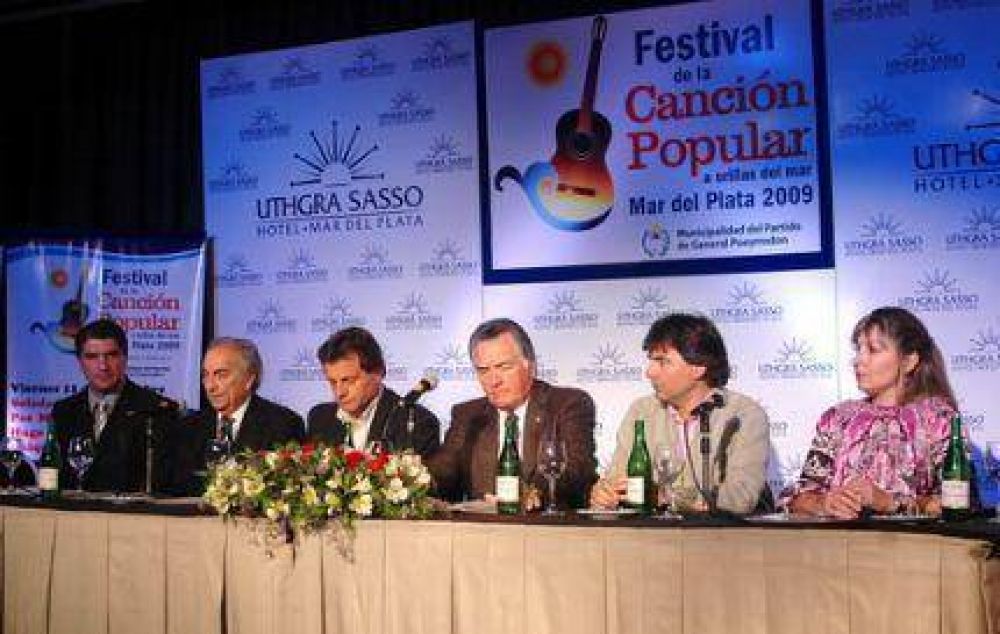 Presentaron el Festival de la Canci�n Popular a orillas del mar