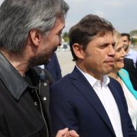 Kicillof recibi un sutil apoyo del PJ bonaerense