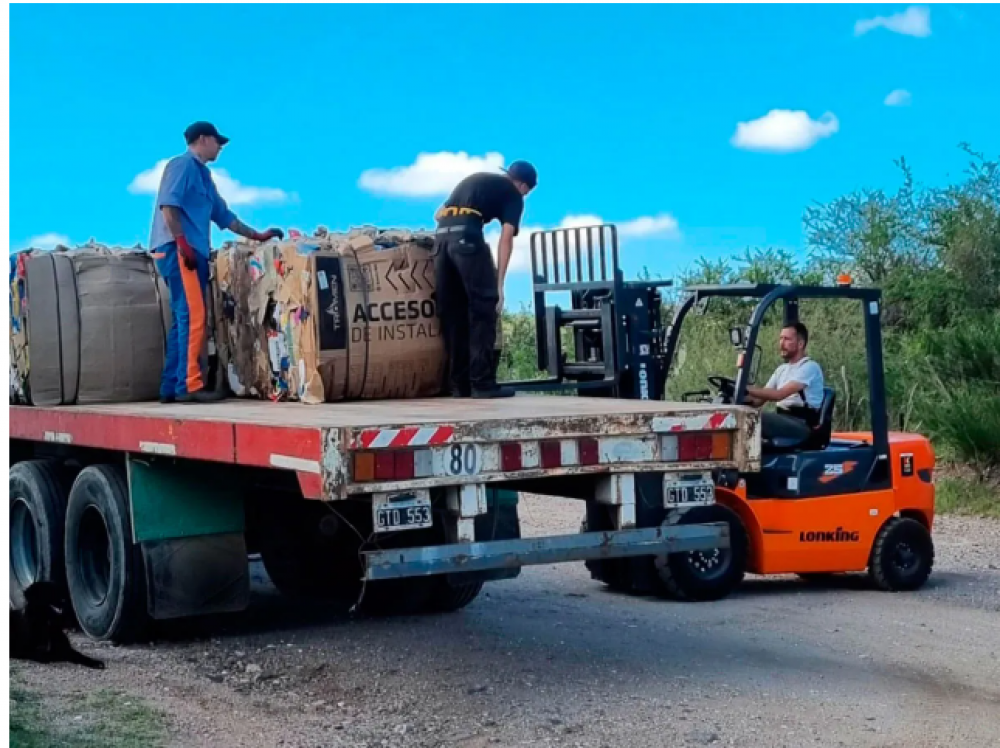 Se vendieron 1400 toneladas de cartn recuperado debido a la recoleccin diferenciada