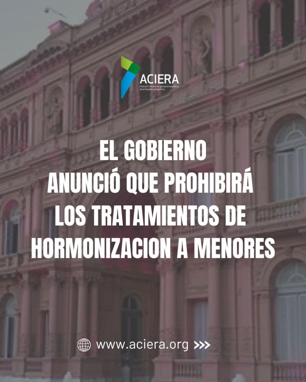 Declaracin de ACIERA: prohibicin de tratamientos hormonales en menores de edad