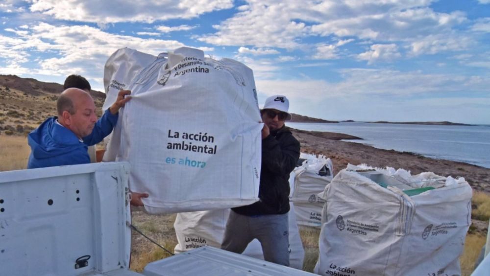 Avanza la limpieza y gestin de residuos pesqueros en Chubut