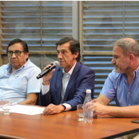 El gobernador Sadir particip de la presentacin de la Red Andina de Turismo sostenible