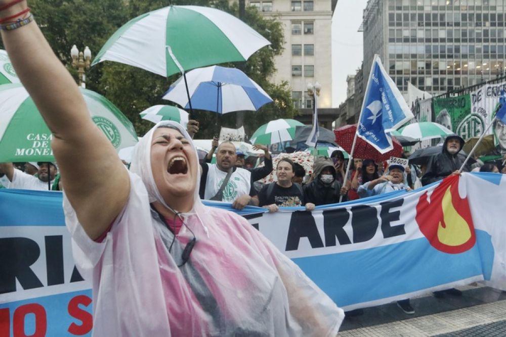 Una movilizacin para resistir el ajuste y la persecucin libertaria