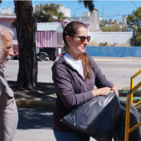 Punto Limpio Mvil realizar el ecocanje en Gaiman, Playa Unin, Madryn y Trelew