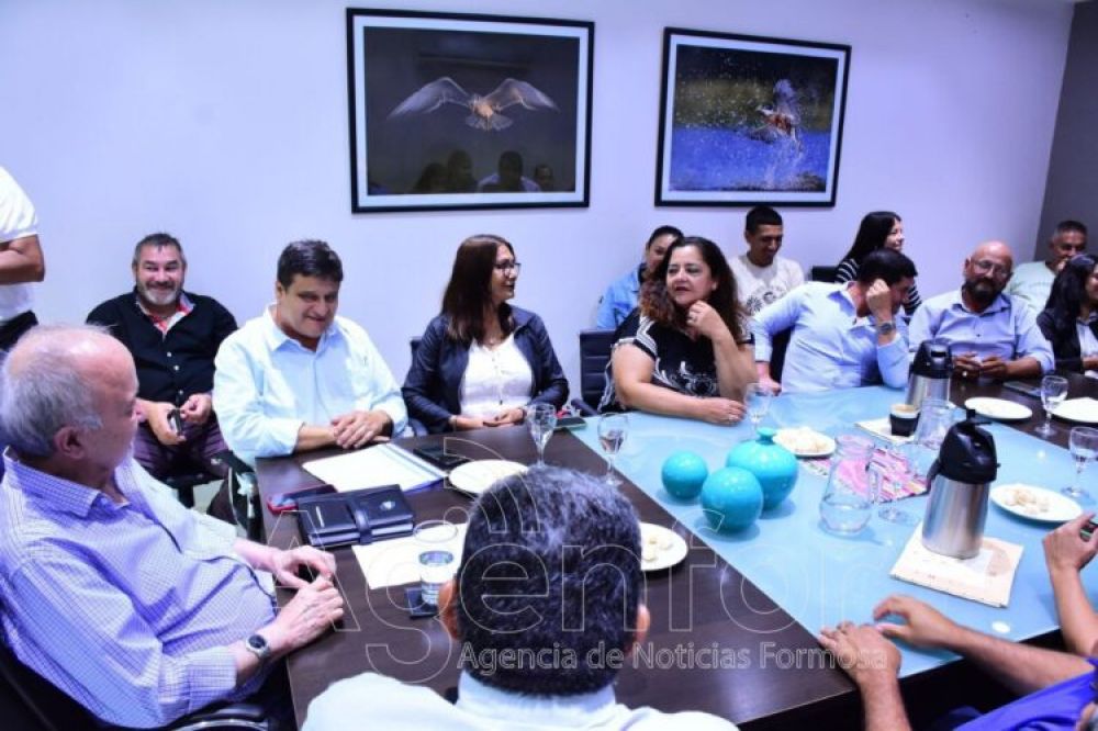 El jefe de Gabinete, Antonio Ferreira, recibi a organizaciones sindicales de trabajadores municipales de toda la provincia