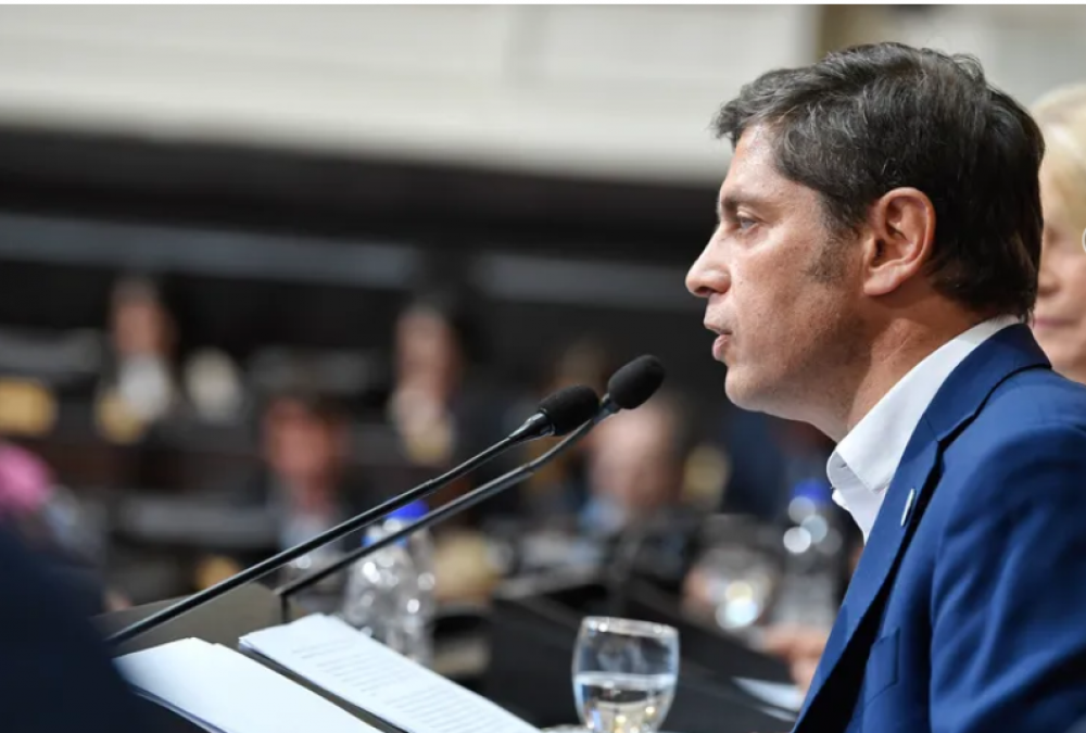 Axel Kicillof baja todos los actos polticos y se concentra en la apertura de sesiones en la Legislatura