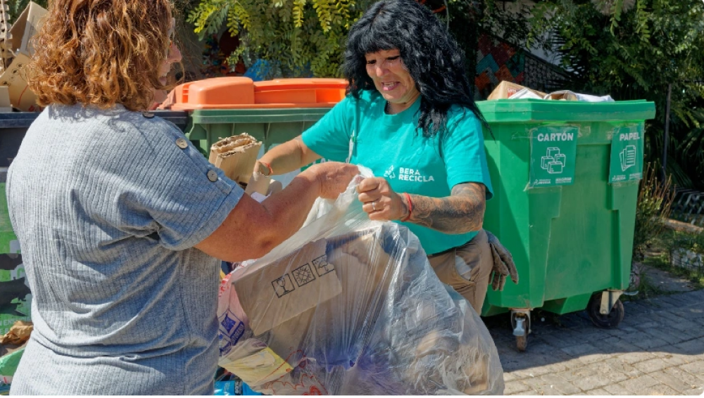 Casi 7 millones de kilos de residuos reciclados en Berazategui