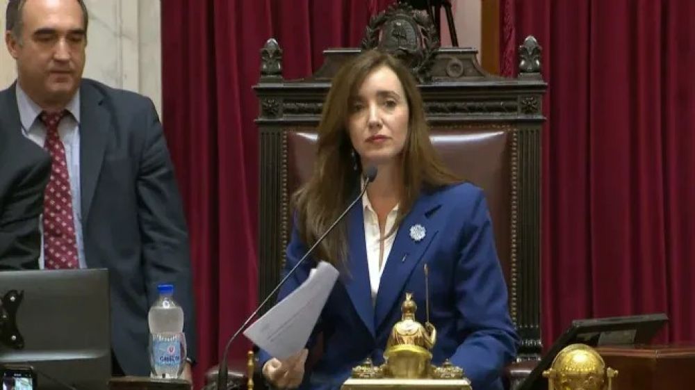 Victoria Villarruel se somete a una prueba de fuego en el Senado