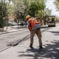 El gobernador Orrego anunci el inicio de la obra de pavimentacin de Avenida Libertador