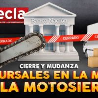 Sucursales en la mira de la motosierra