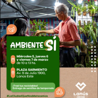 Ambiente S: agend los prximos puntos de reciclado en Lans Este