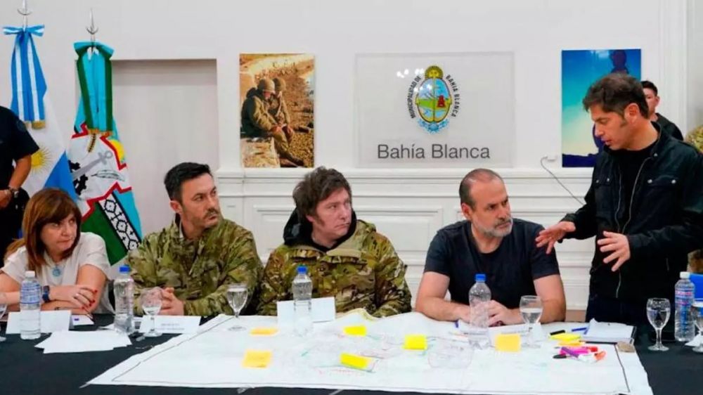 La foto Milei-Kicillof en Baha Blanca que termin mal y el nuevo temporal que puede profundizar la divisin poltica