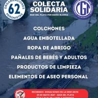 Mar del Plata por Baha Blanca: la CGT y las 62 Organizaciones Peronistas harn una Colecta Solidaria tras las inundaciones