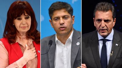CFK, Kicillof y Massa tienen posturas dis�miles sobre la elecci�n bonaerense y se dilata un acuerdo