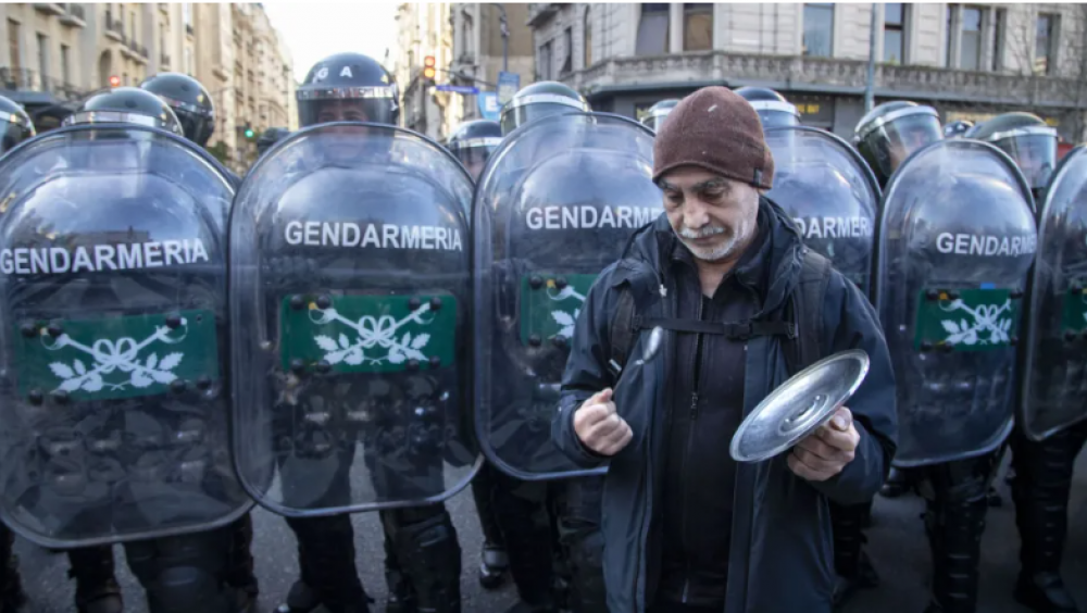 Trabajadores de Pgina12 denuncian precarizacin laboral tras represin en marcha de jubilados