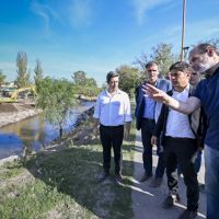 Kicillof y Susbielles recorrieron las obras del Plan de Reconstruccin Integral de Baha Blanca