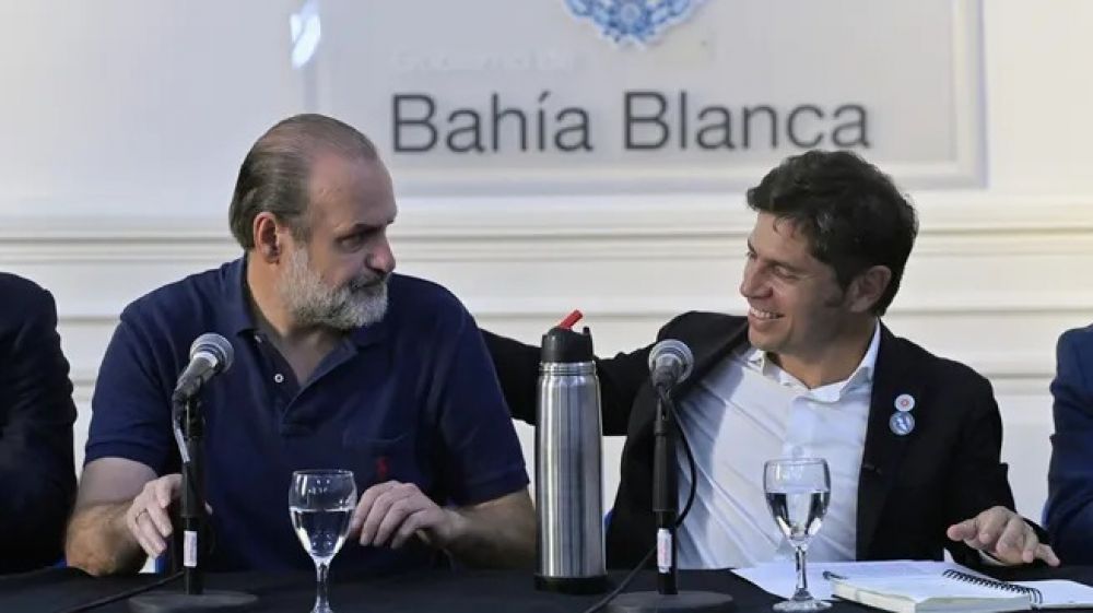 Axel Kicillof en Baha Blanca: 