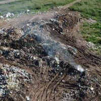 Rafaela: incendio en el Relleno Sanitario demand ms de ocho horas de trabajo para ser controlado