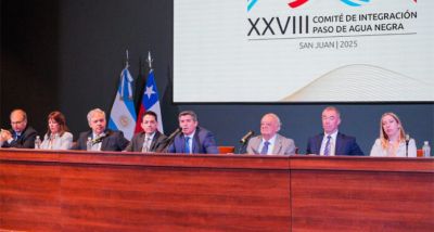 El Gobernador Orrego presidi la apertura del XXVIII Comit de Integracin Paso de Agua Negra