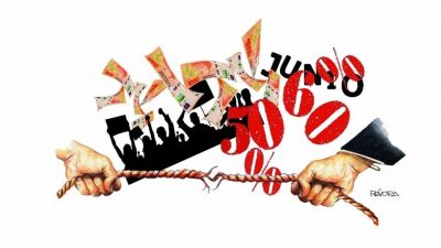 Paritarias sin flotacin y el salario real estimulado por las horas extras