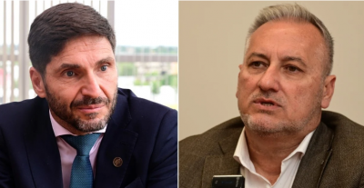 Convencin constituyente: el gobernador Pullaro recibi al senador Lewandowski