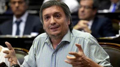Mximo Kirchner dijo que no lo dejan pegar carteles de Cristina en Avellaneda: el video que mostr