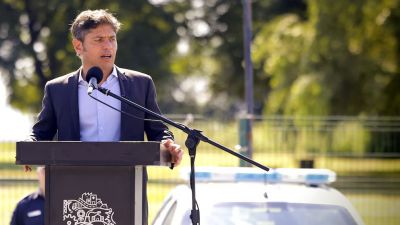 Kicillof reparti $28.600 millones para seguridad en 58 municipios de la provincia de Buenos Aires