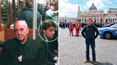 El adis del exsecretario de Jorge Bergoglio en el Vaticano: Vine a despedir a un padre