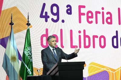 En la Feria del libro, Jorge Macri dijo que la Ciudad respira cultura, pero en su gestin el sector tuvo una cada real de hasta el 66%