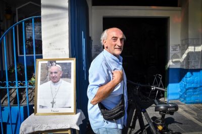 El recuerdo de Francisco en la Villa 21-24