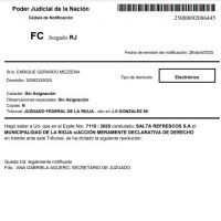 Salta Refrescos S.A. impugna tasas municipales de La Rioja por inconstitucionalidad ante el Juzgado Federal