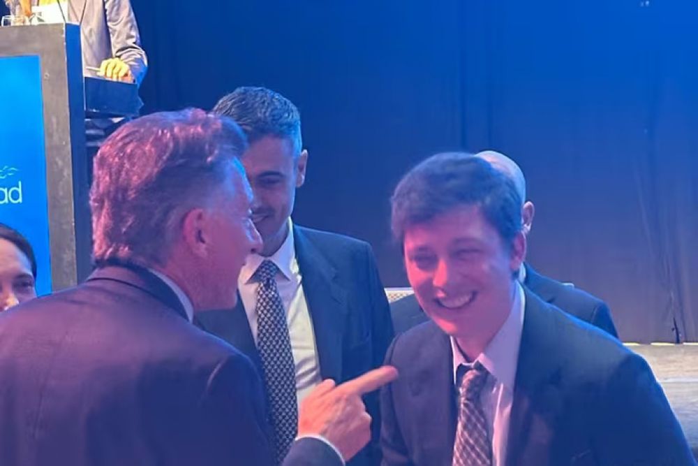 La cena en la Fundacin Libertad, una tregua en medio de la tensin electoral