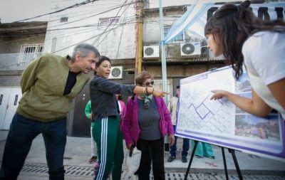 Mximo Kirchner desembarc en Quilmes y recorri obras junto a Mayra Mendoza