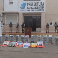 Cocana en el puerto de Vicentin: celebracin de Bullrich, la mencin a la Hidrova y el destino de los 460 kilos