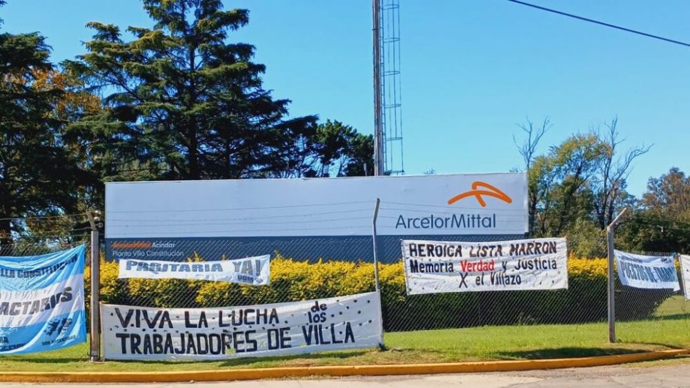 Acindar tiene hasta las 14 de este lunes para responder si actualiza los salarios por IPC o los siderrgicos arrancarn un paro por tiempo indeterminado en Villa Constitucin