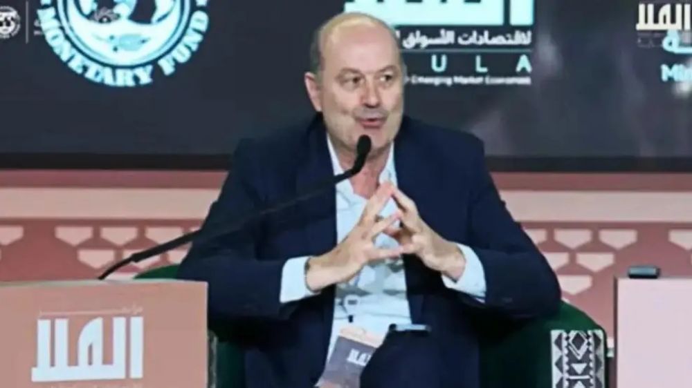 Luis Caputo diserta frente a los principales lderes empresarios del CICYP