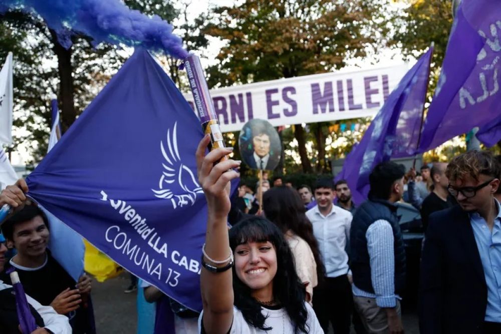 La campaa del caos de Javier Milei
