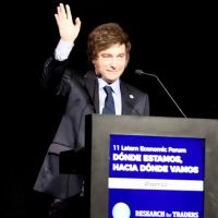 Avanza el blanqueo permanente: una platea empresaria que incit a Milei con aplausos disonantes