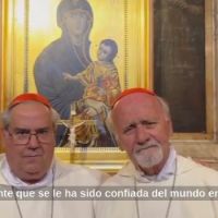 Rossi y Bokalic celebran misa en la baslica donde est la tumba de Francisco