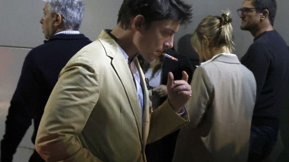 Santiago Caputo eufrico por el triunfo en Salta capital: 