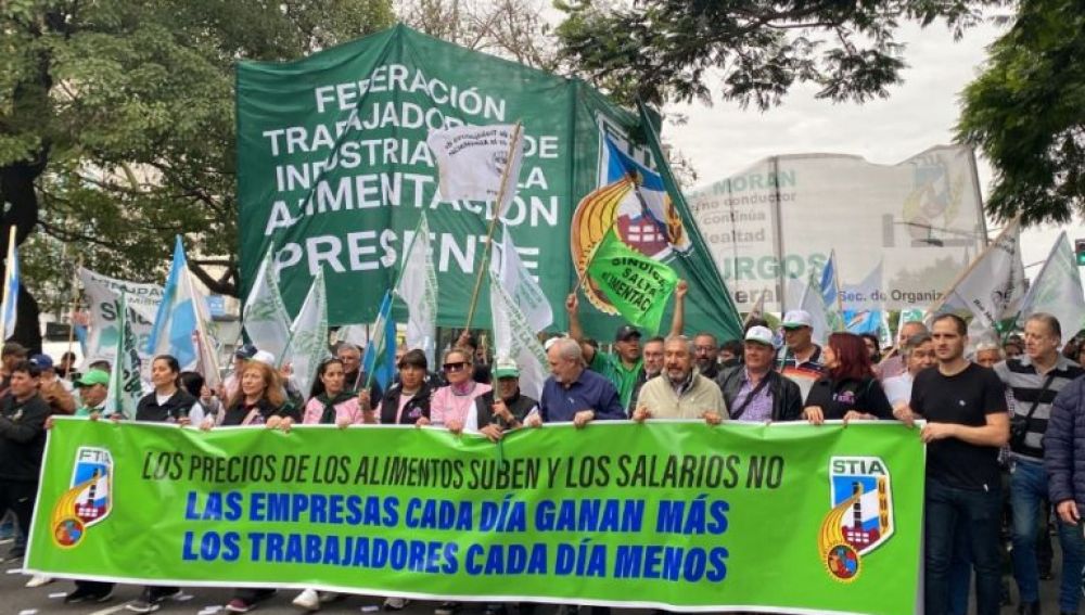 Alimentacin: FTIA movilizar el 14 de mayo en rechazo al insuficiente 2% de incremento ofrecido por el empresariado (CEPA)
