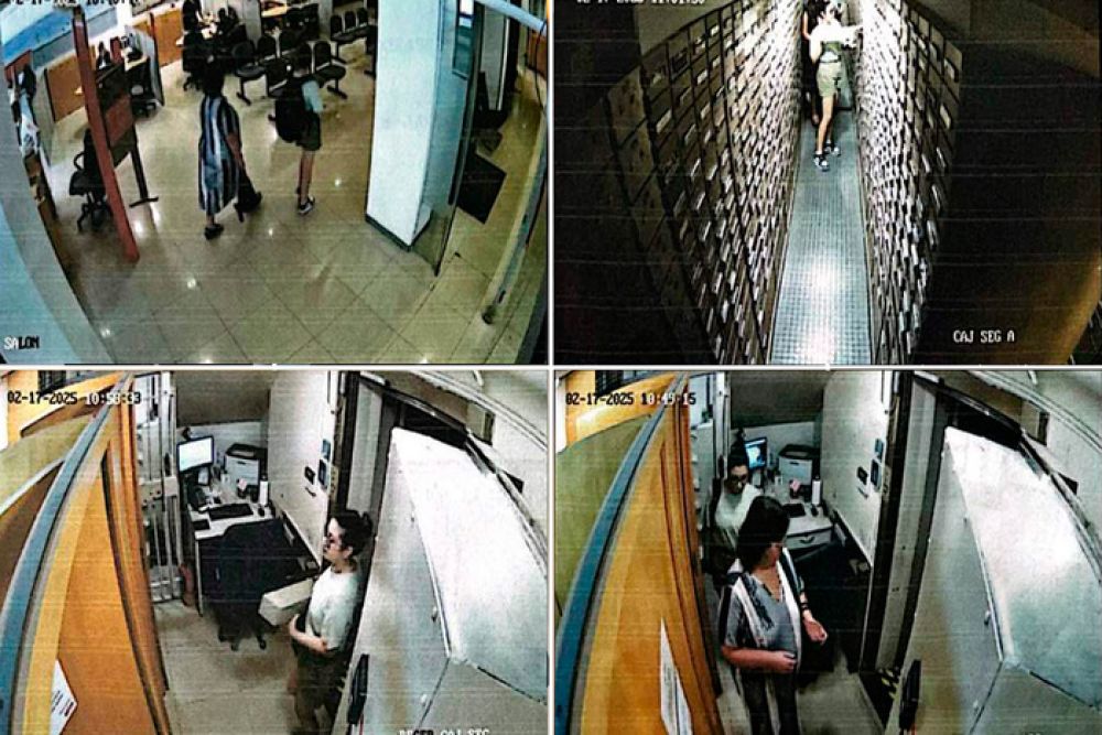 Despus de la criptoestafa, la familia Novelli pas por el banco para vaciar las cajas de seguridad