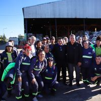 Ferraresi y Tapia inauguraron el nuevo edificio del Vivero Municipal en el EcoPunto de Sarand