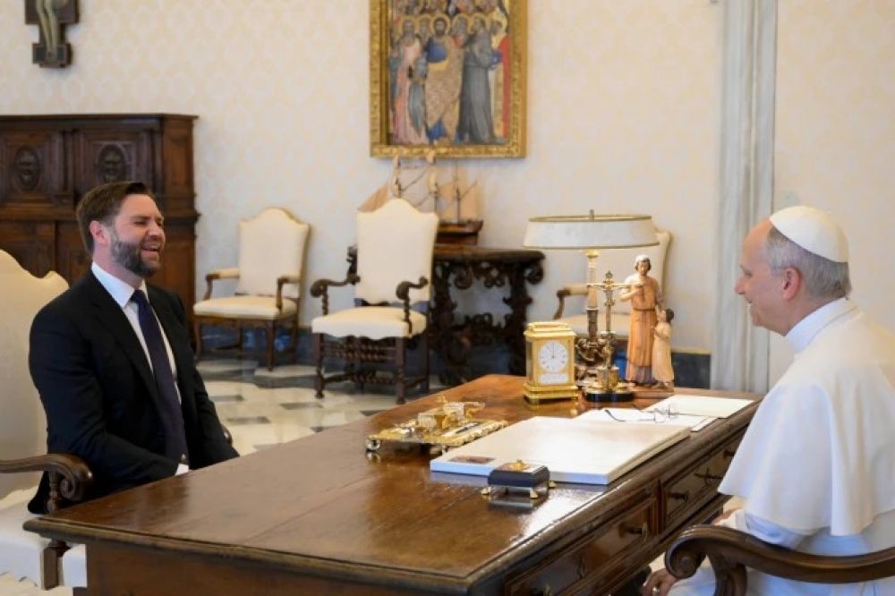 El Vaticano pide una solucin negociada para todas las guerras del mundo tras la reunin entre Len XIV y JD Vance