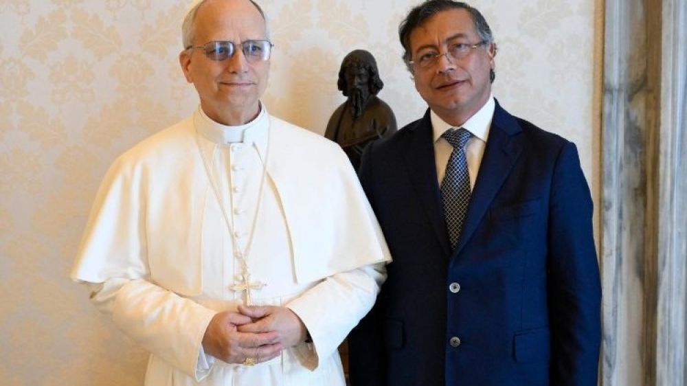 El Papa recibi en audiencia al Presidente de Colombia, Gustavo Petro