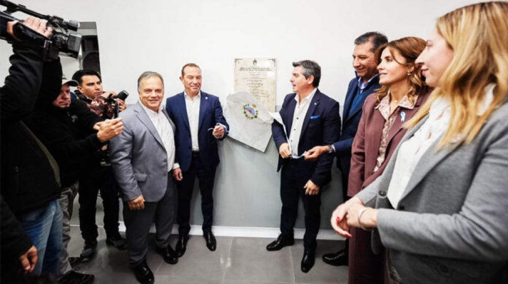 El Gobernador Orrego inaugur obras en el centro de salud Alonso Fuego de Pocito
