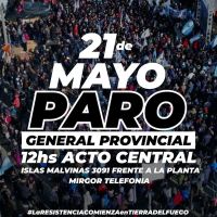 La UOM potencia su rechazo a las políticas de Milei desde Tierra del Fuego