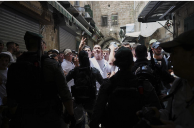 Nacionalistas judos se manifiestan en Jerusaln clamando 