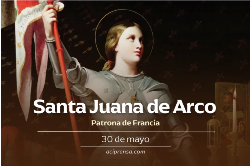 Hoy se celebra a Santa Juana de Arco, mstica, herona y mrtir adolescente